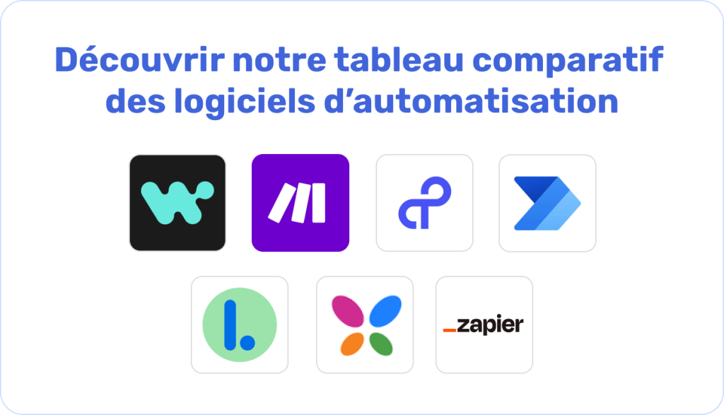 Tableau comparatif des logiciels d