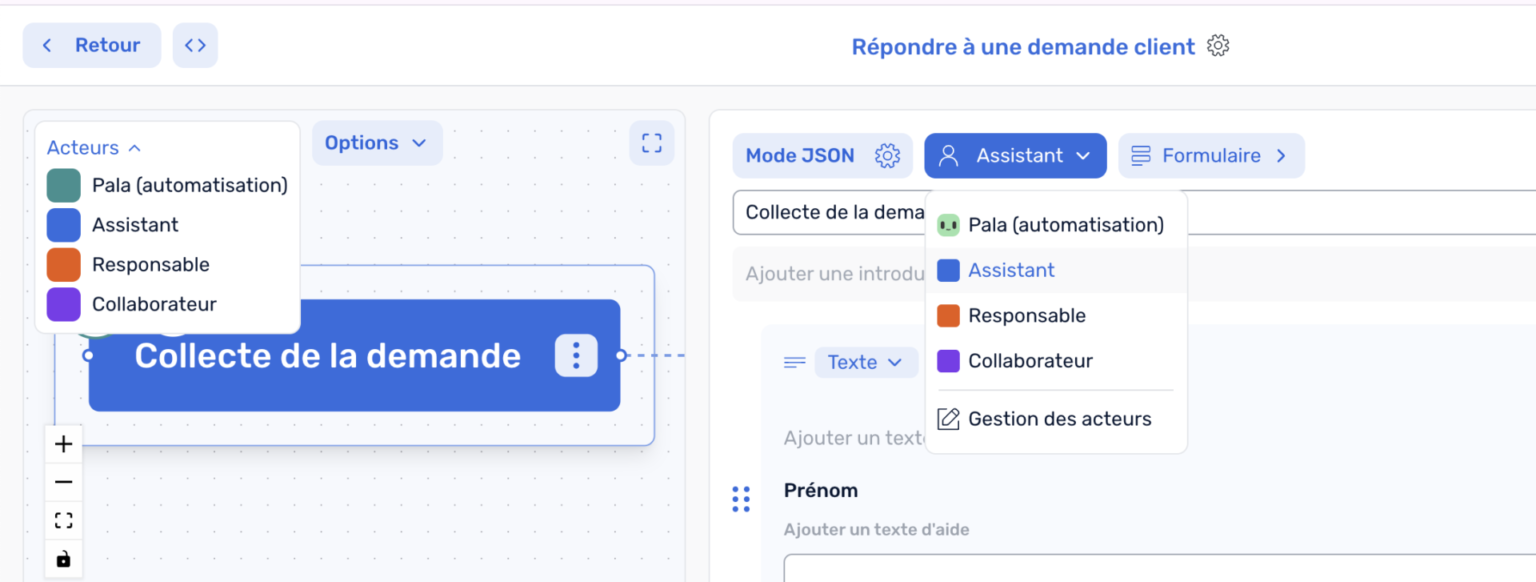Gestion multi-acteurs