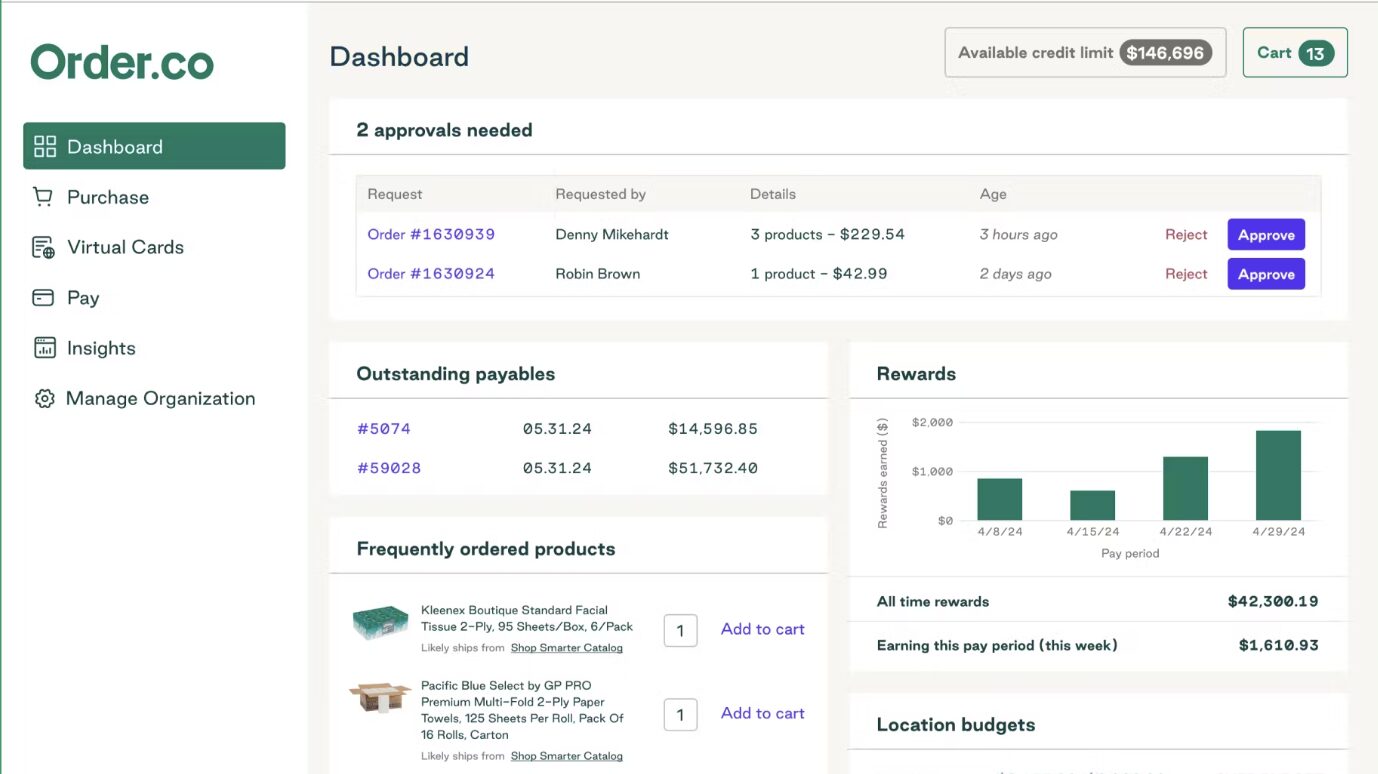 Order Procure to Pay